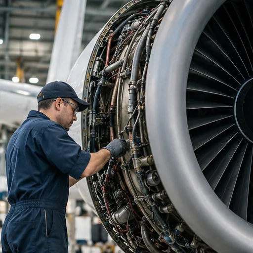 Aircraft engine maintenance
