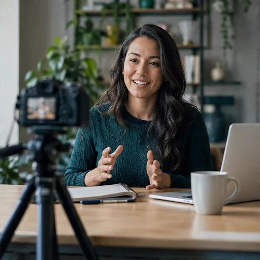 Online instructor recording lesson