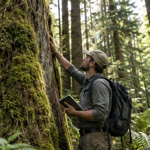 Forest conservation fieldwork