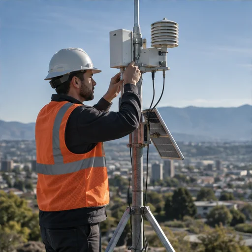Air quality sensor inspection