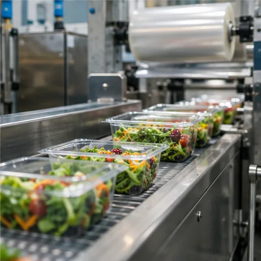 Food packaging line