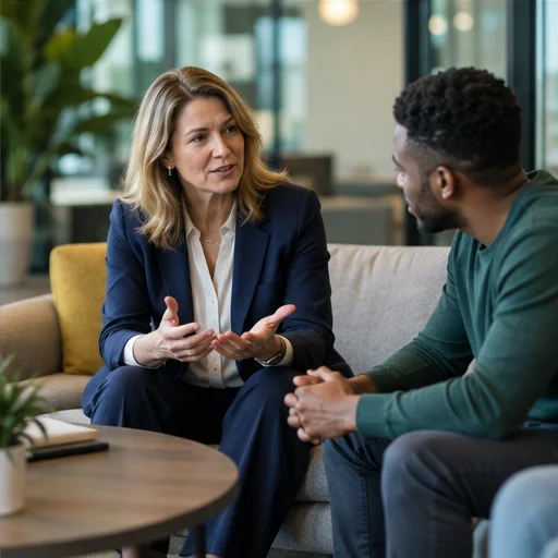 Workplace coaching conversation