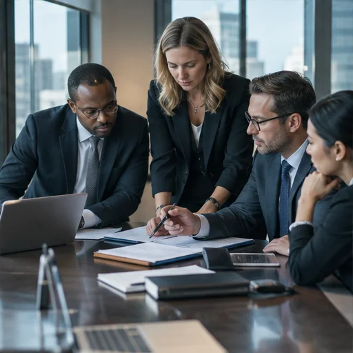 Legal team meeting