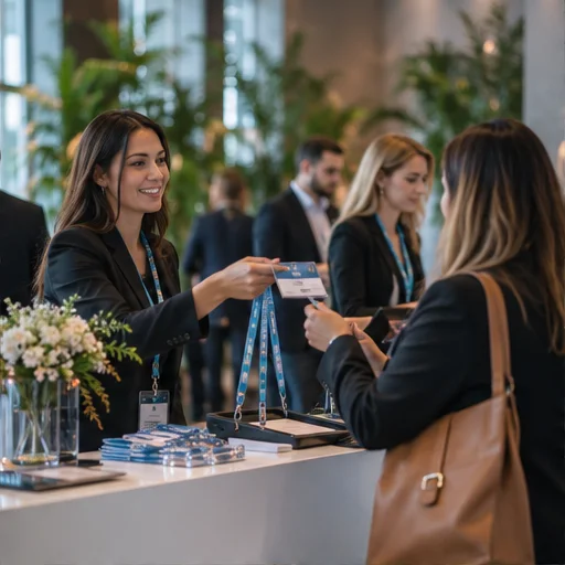 Event registration desk