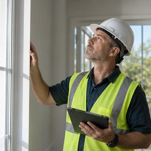 Real Estate environment behind a mobile application concept