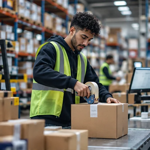 Warehouse order packing