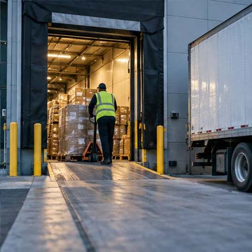 Delivery loading dock