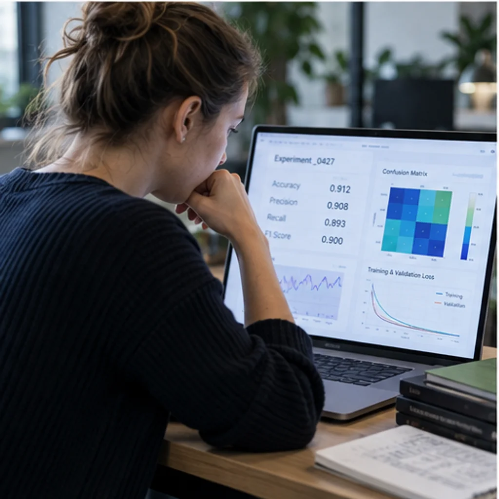 Evaluating machine learning work