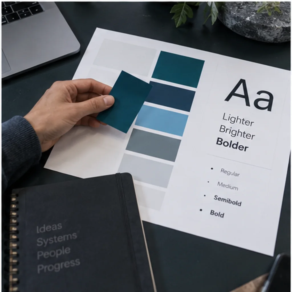 Building a visual design system
