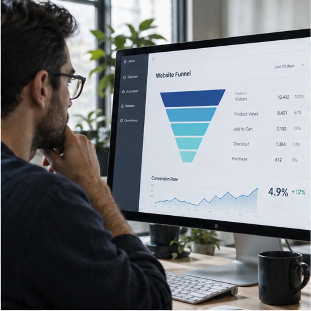 Reviewing the conversion journey
