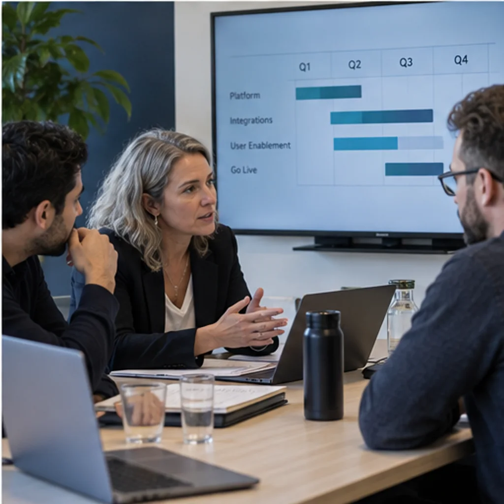 Planning delivery milestones