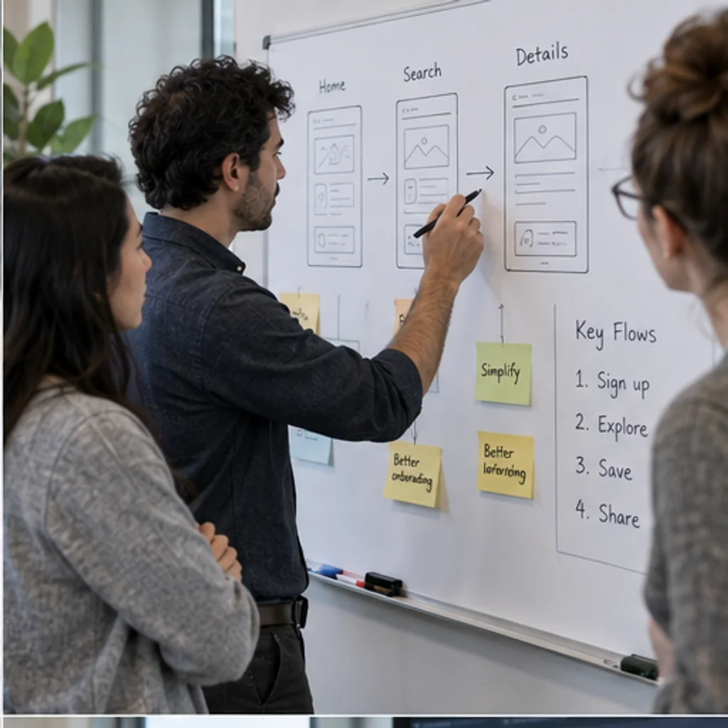 Planning application workflows
